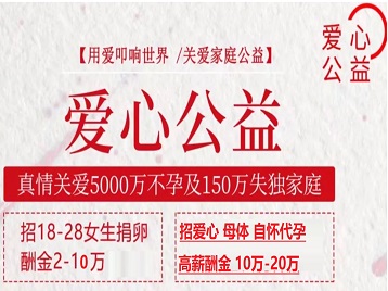 玛沁捐卵助孕生子 爱心志愿者招募